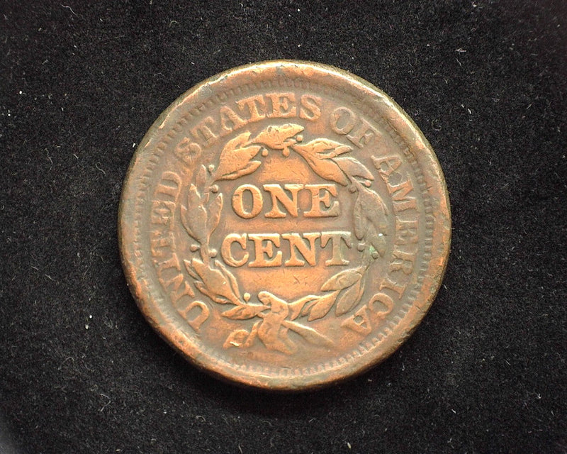 1851 Classic Large Cent F Cleaned - US Coin