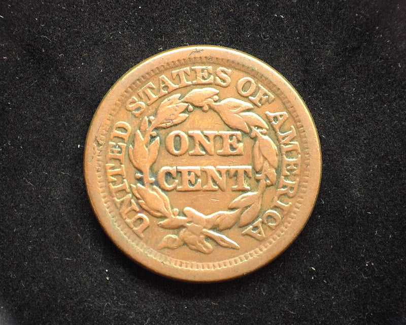 1851 Large Cent Draped Bust F - US Coin