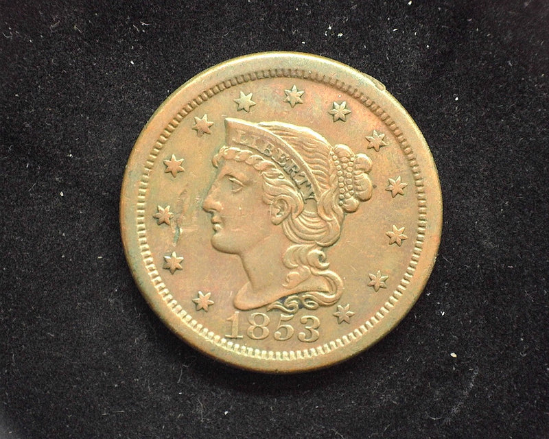 1853 Classic Large Cent XF Small gauge - US Coin