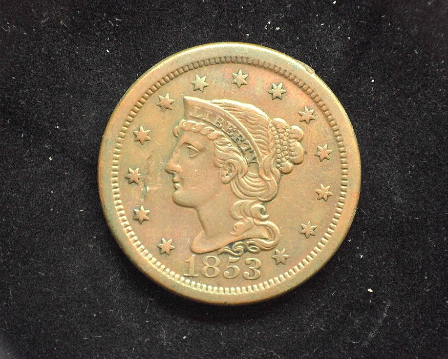 1853 Classic Large Cent XF Small gauge - US Coin