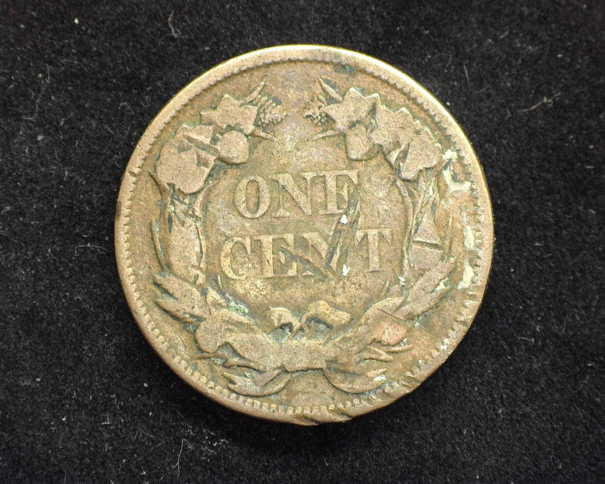 1857 Flying Eagle Penny/Cent F Filler - US Coin