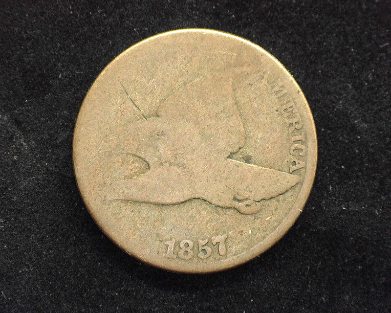 1857 Flying Eagle Penny/Cent AG - US Coin