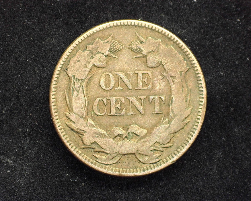 1857 Flying Eagle Penny/Cent VF Scratching - US Coin