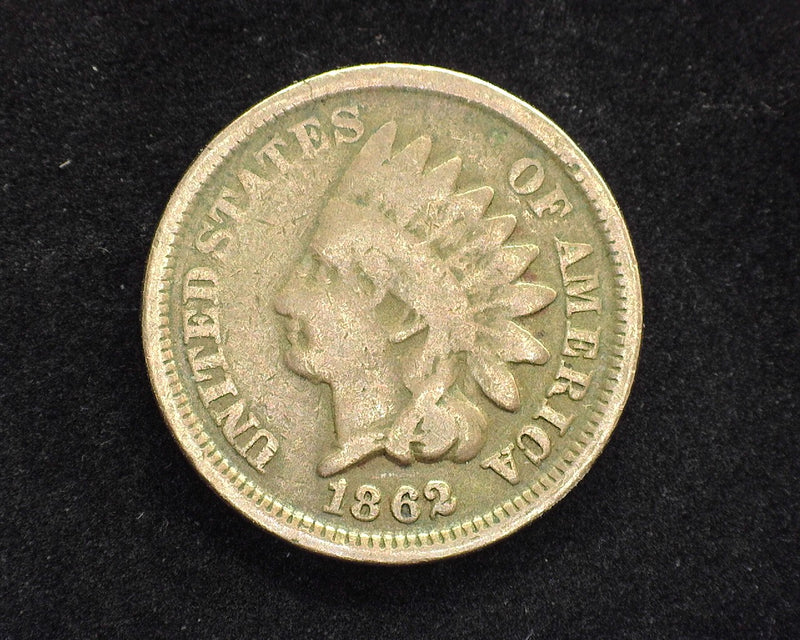 1862 Indian Head Penny/Cent G - US Coin