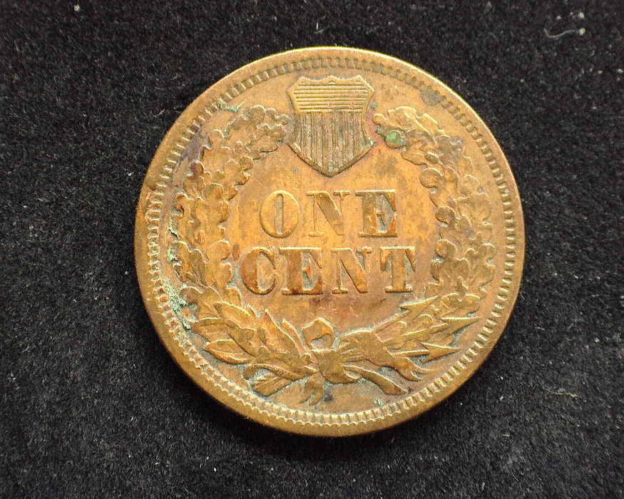 1864 Bronze Indian Head Penny/Cent F Cleaned - US Coin