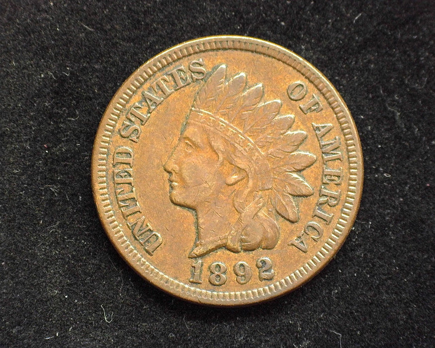 1892 Indian Head Penny/Cent XF-40 - US Coin