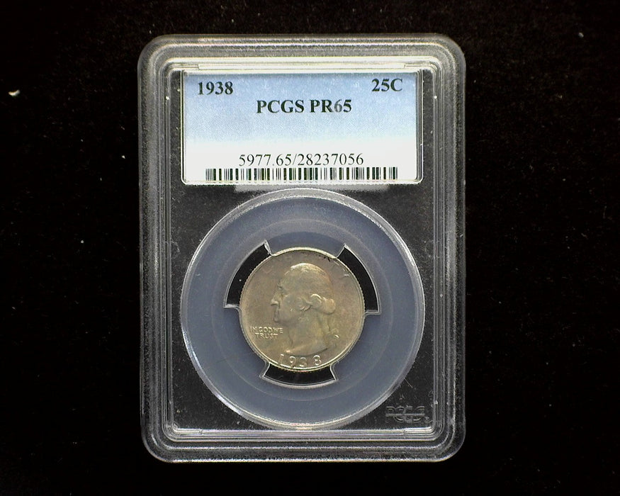 1938 Washington Quarter PCGS PR65 - US Coin