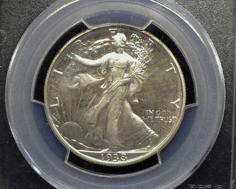 1938 Liberty Walking Half Dollar PCGS PR65 - US Coin