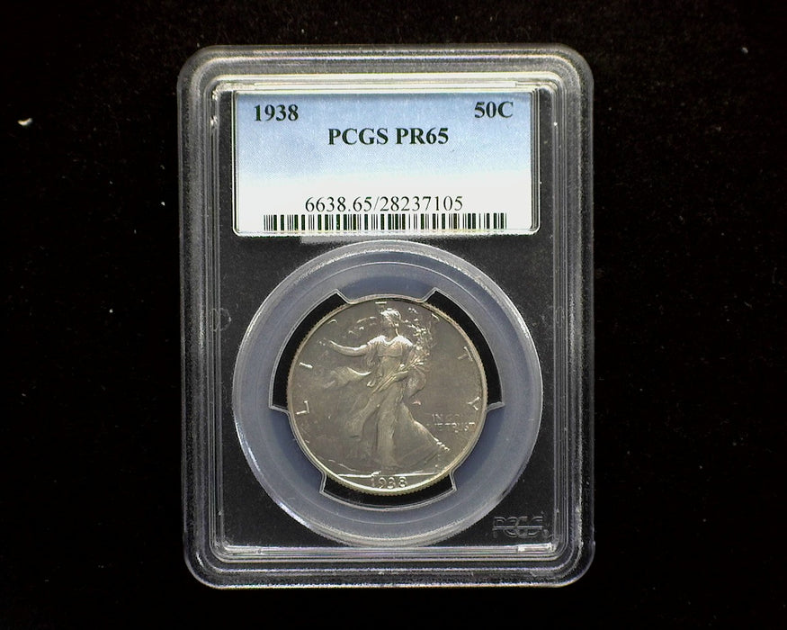 1938 Liberty Walking Half Dollar PCGS PR65 - US Coin