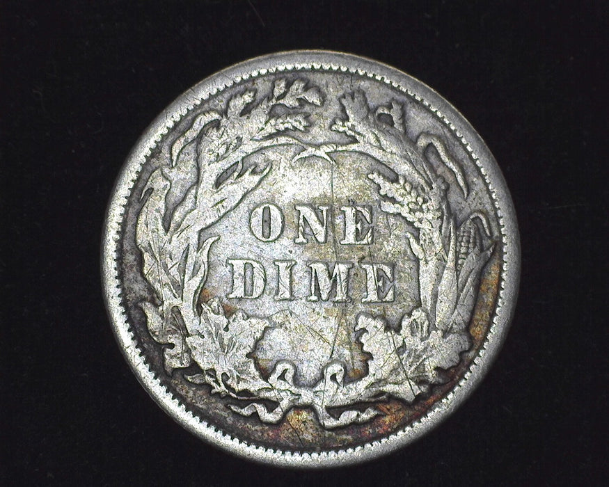 1883 Liberty Seated Dime Light scratching. VF - US Coin