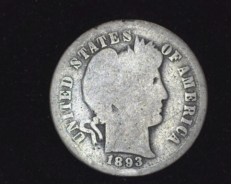 1893 O Barber Dime G - US Coin