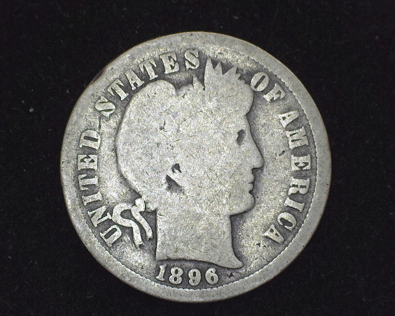 1896 O Barber Dime G - US Coin