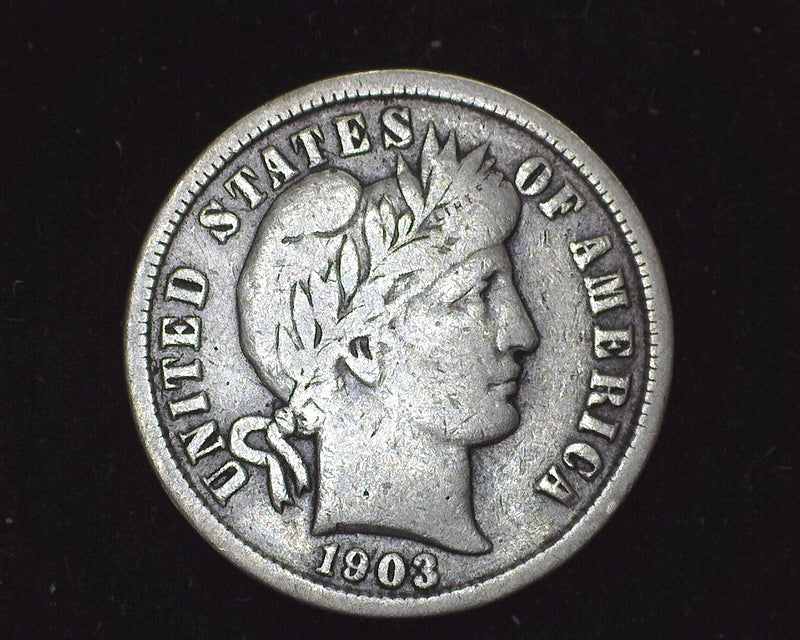 1903 Barber Dime F - US Coin
