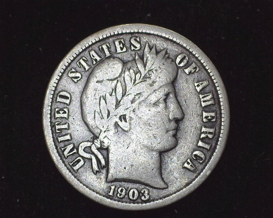 1903 Barber Dime F - US Coin