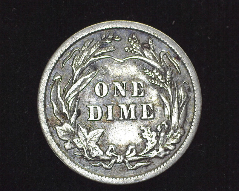 1907 Barber Dime Vf/Xf - US Coin