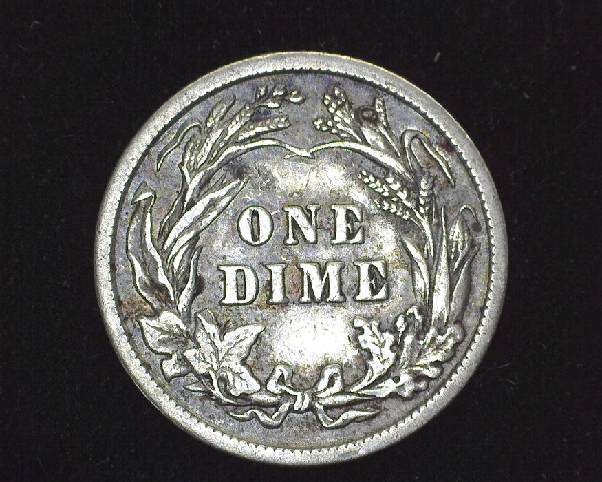 1907 Barber Dime Vf/Xf - US Coin