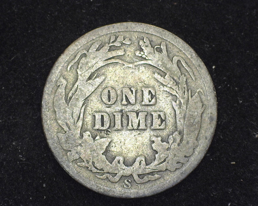 1910 S Barber Dime G - US Coin