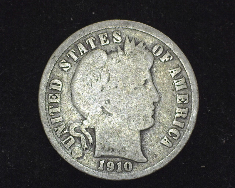 1910 S Barber Dime G - US Coin