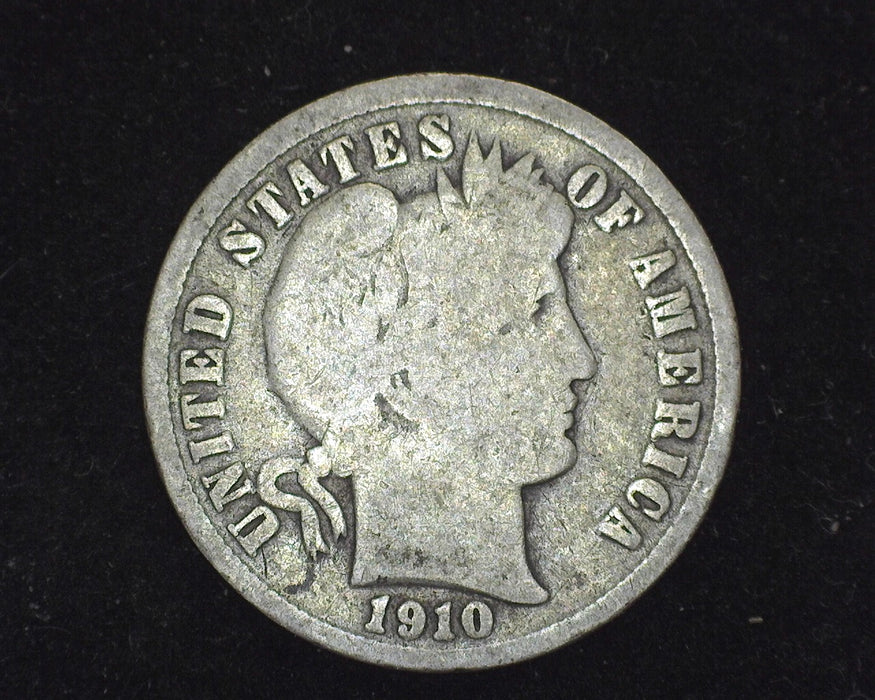 1910 S Barber Dime G - US Coin