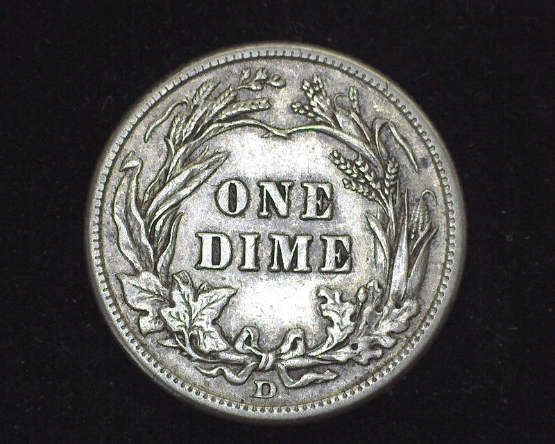 1912 D Barber Dime Vf - US Coin
