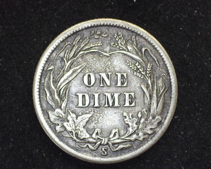 1916 S Barber Dime Vf - US Coin
