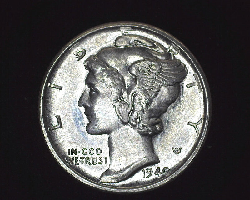 1940 S Mercury Dime Choice. BU - US Coin