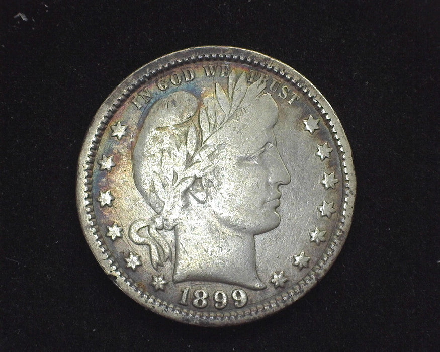1899 Barber Quarter F - US Coin