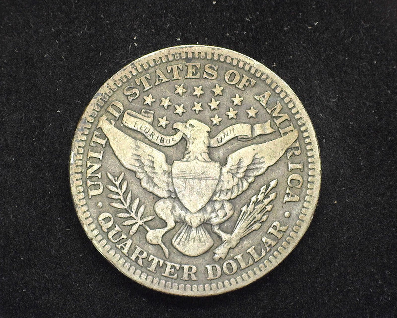 1909 Barber Quarter F - US Coin