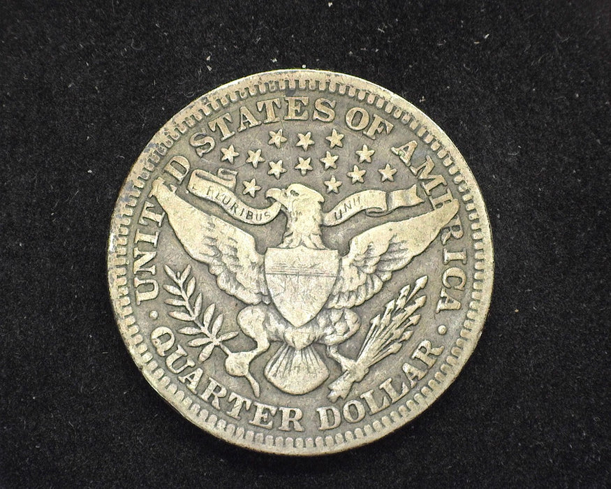 1909 Barber Quarter F - US Coin