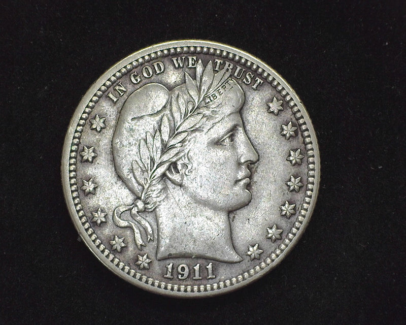 1911 Barber Quarter VF - US Coin