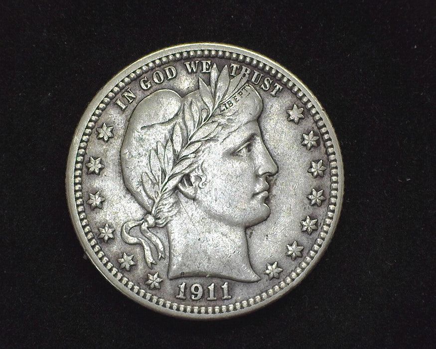 1911 Barber Quarter VF - US Coin