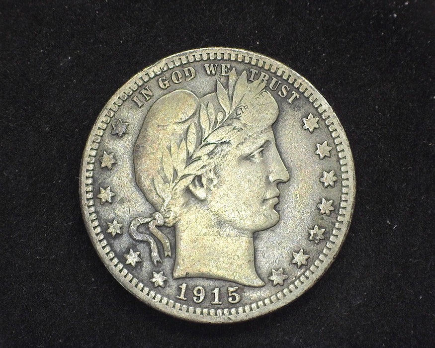 1915 Barber Quarter F/Vf - US Coin