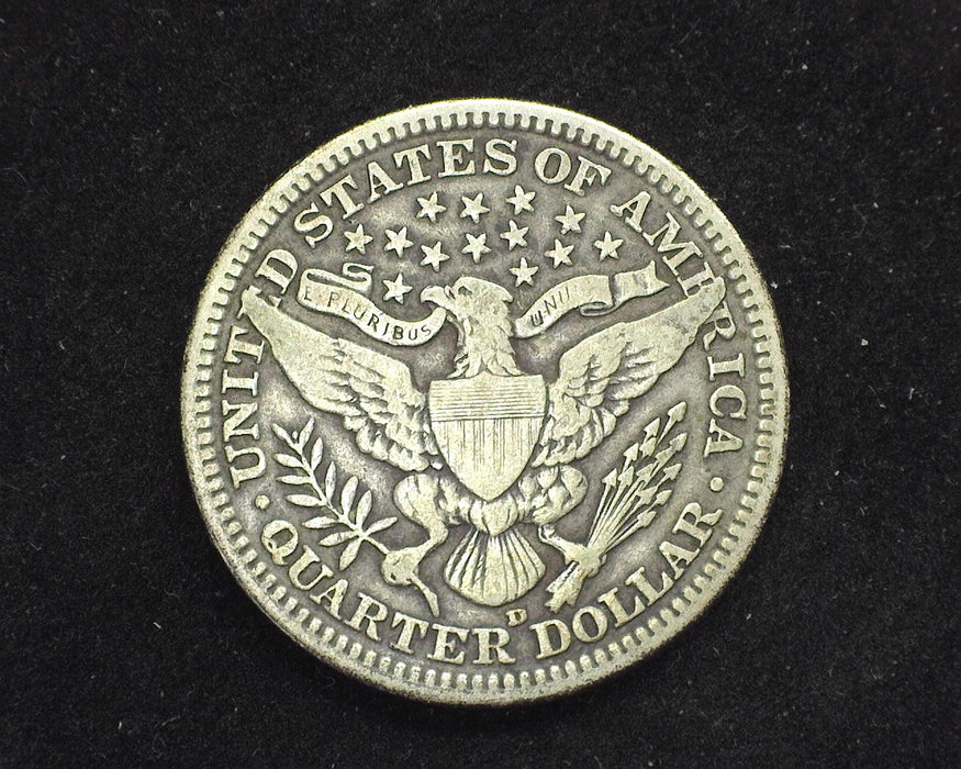 1915 D Barber Quarter F/Vf - US Coin