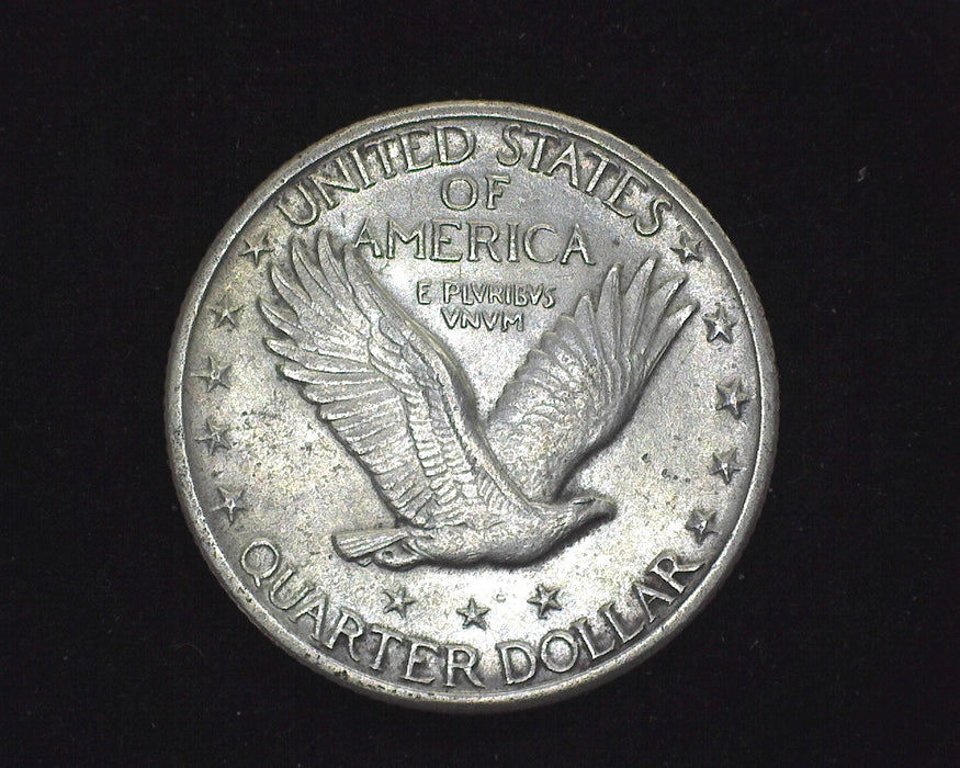 1917 Type 2 Standing Liberty Quarter AU - US Coin
