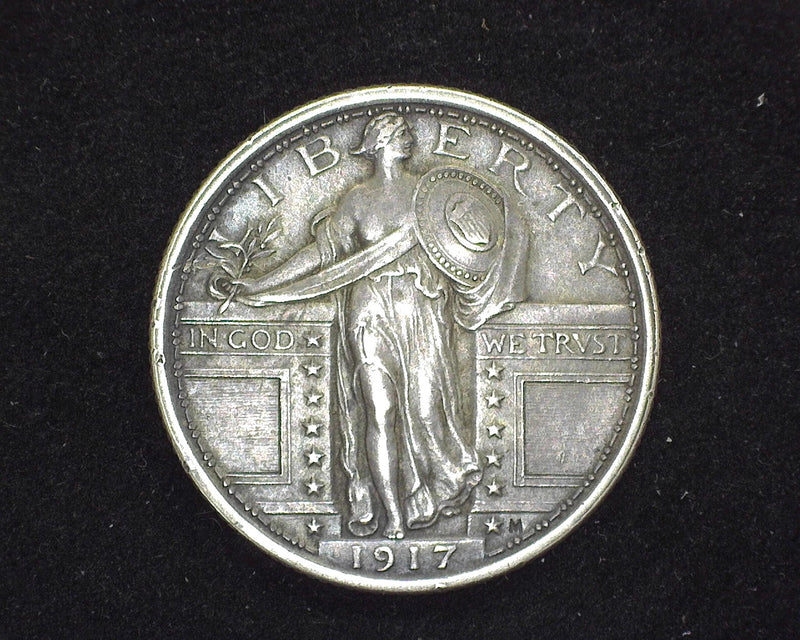 1917 Type 1 Standing Liberty Quarter Xf - US Coin