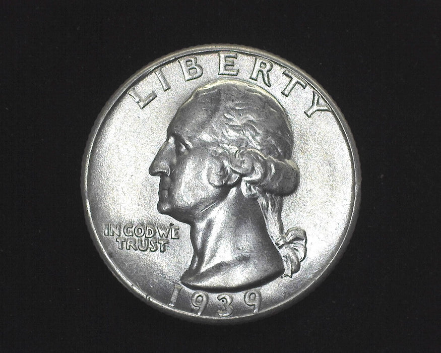 1939 Washington Quarter AU - US Coin