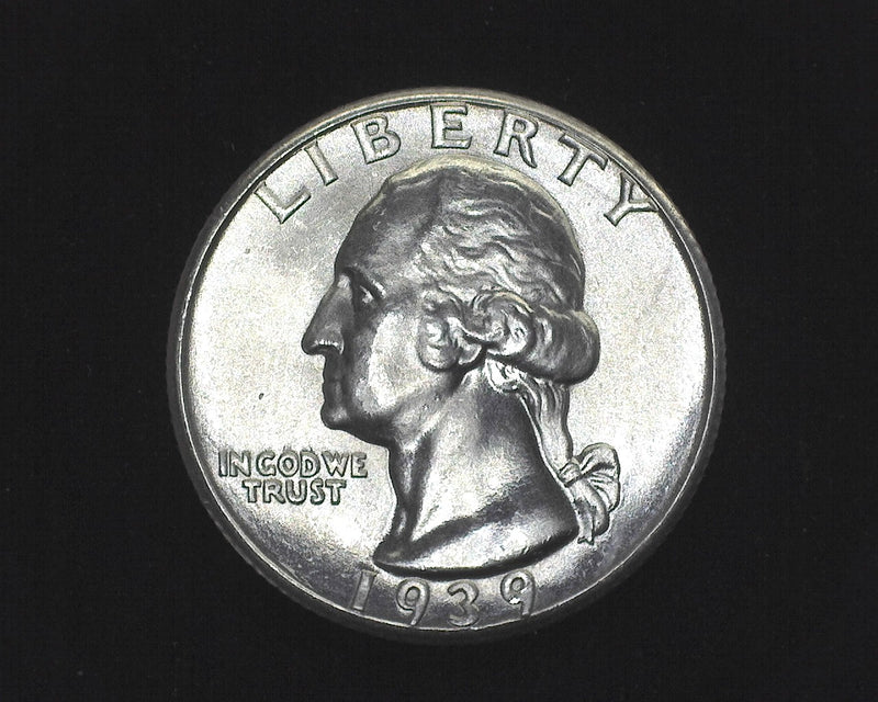 1939 D Washington Quarter BU - US Coin