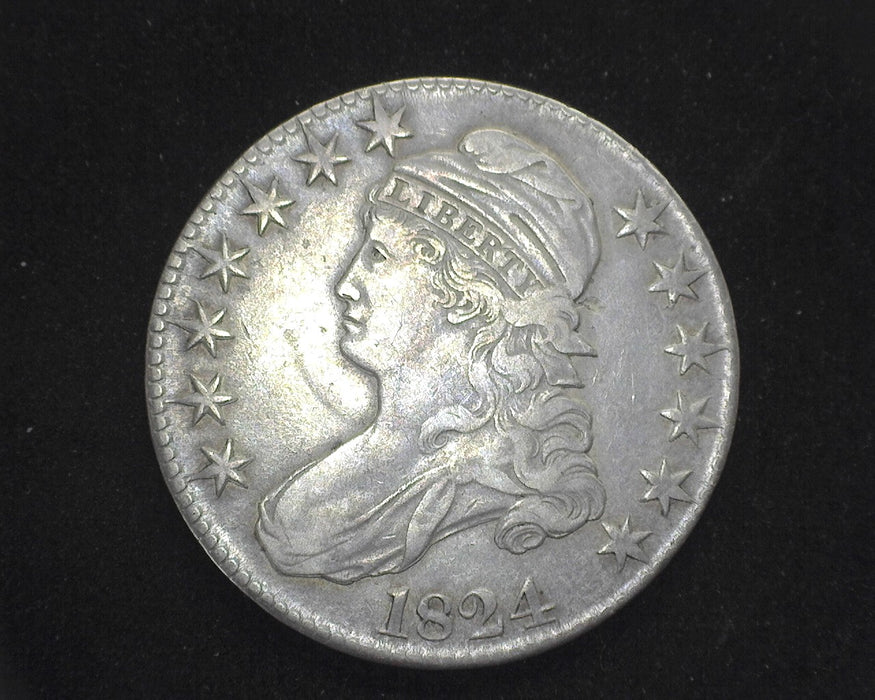 1824 Capped Bust Half Dollar Xf-40 - US Coin