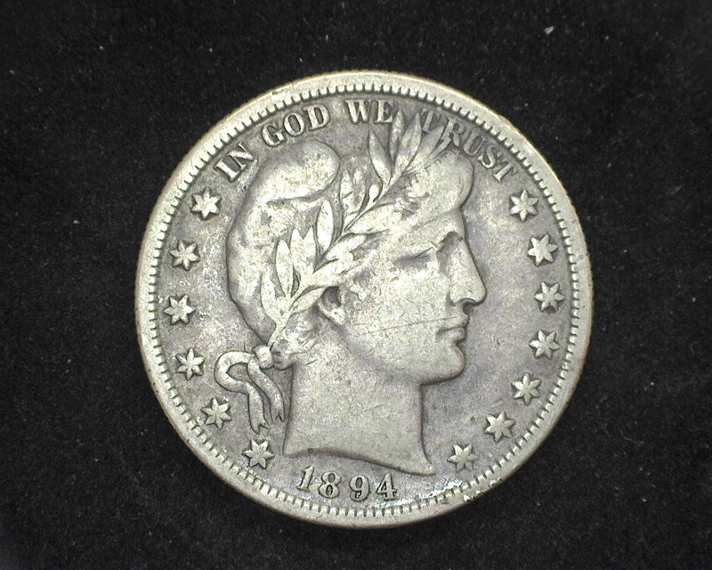 1894 S Barber Half Dollar F - US Coin