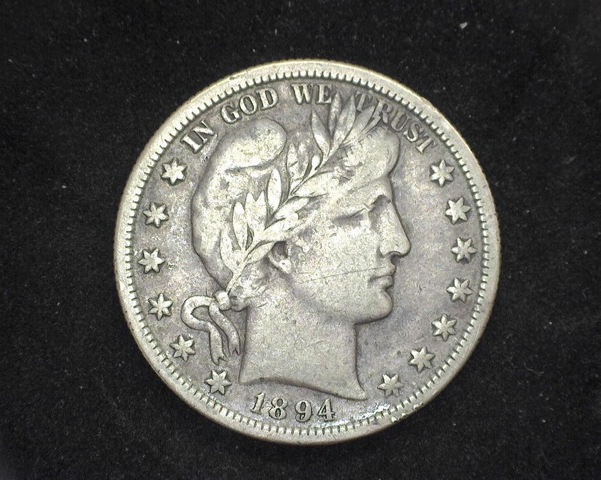 1894 S Barber Half Dollar F - US Coin