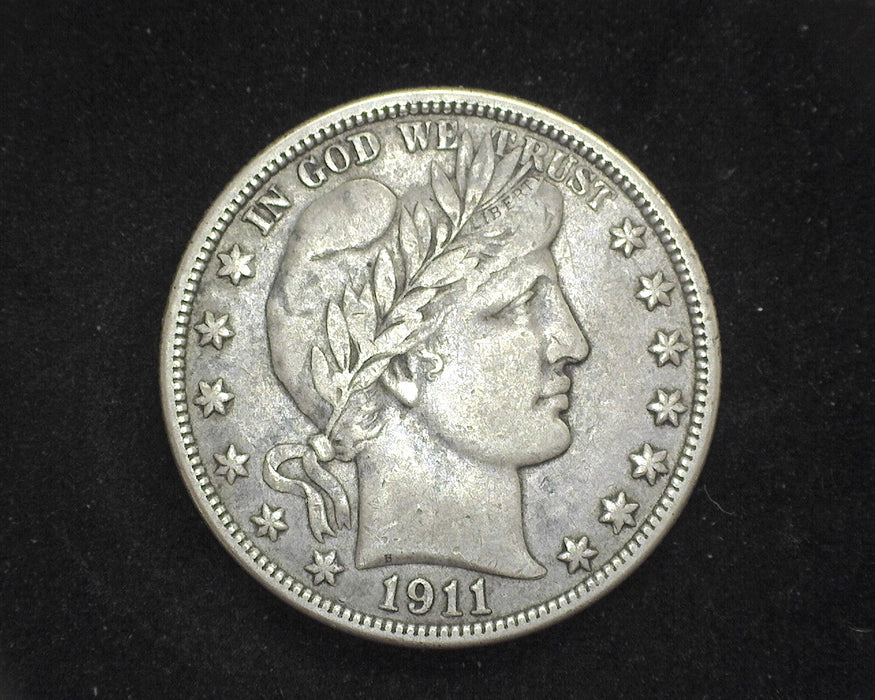 1911 D Barber Half Dollar VF-35 - US Coin