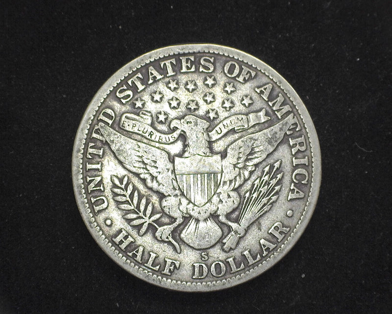 1915 S Barber Half Dollar VG/F - US Coin