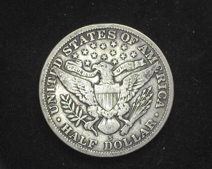 1915 S Barber Half Dollar VG/F - US Coin