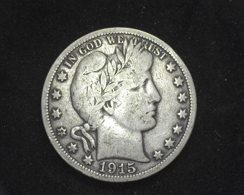 1915 S Barber Half Dollar VG/F - US Coin
