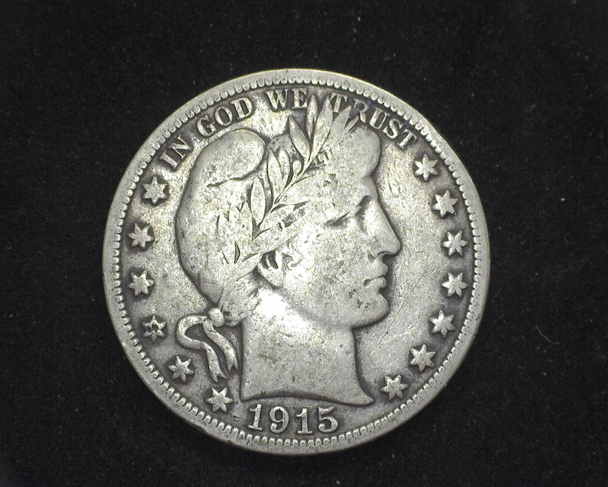 1915 S Barber Half Dollar VG/F - US Coin