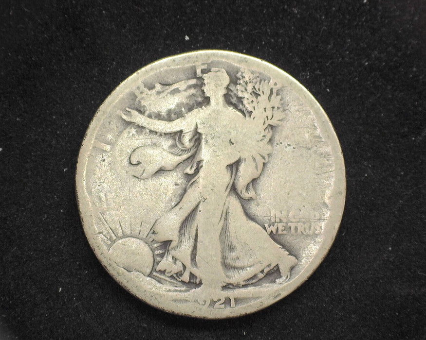1921 S Liberty Walking Half Dollar G - US Coin
