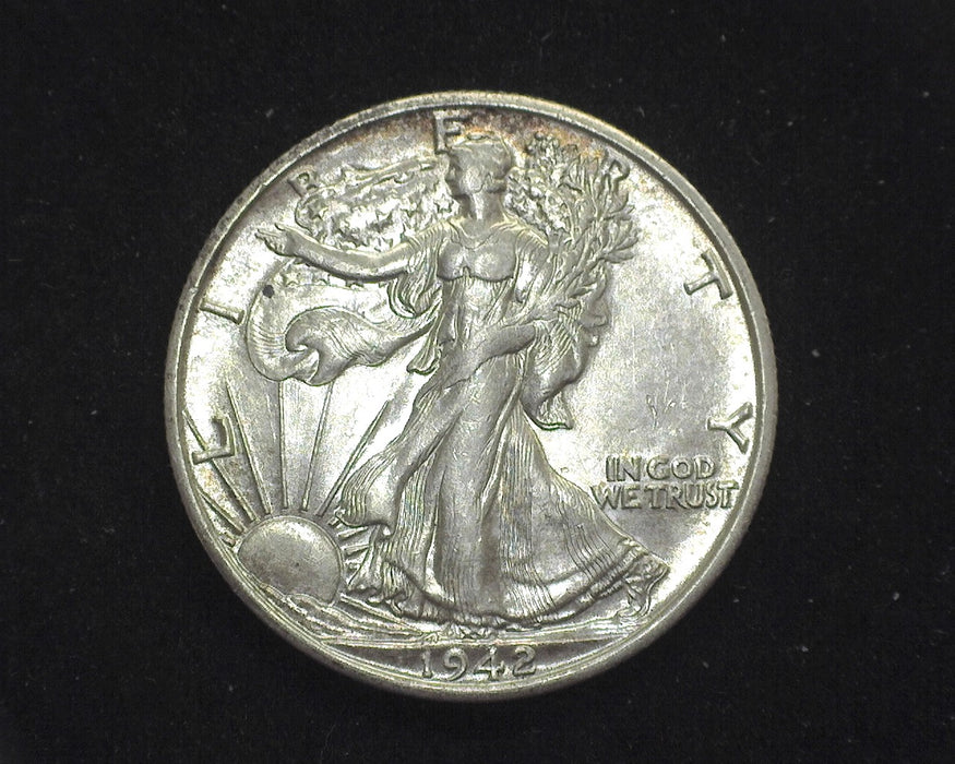 1942 S Liberty Walking Half Dollar BU - US Coin
