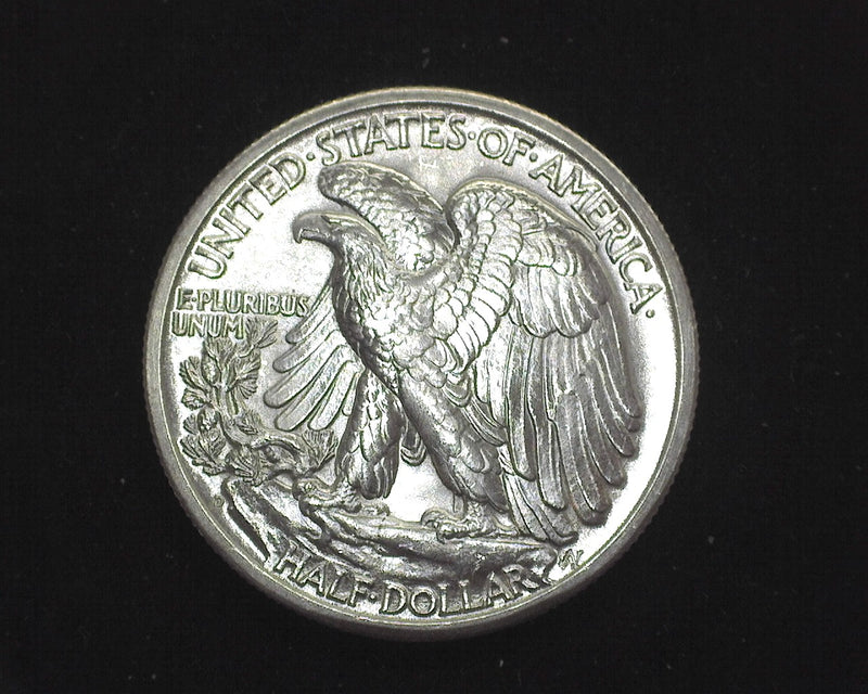1945 D Liberty Walking Half Dollar BU-64 - US Coin