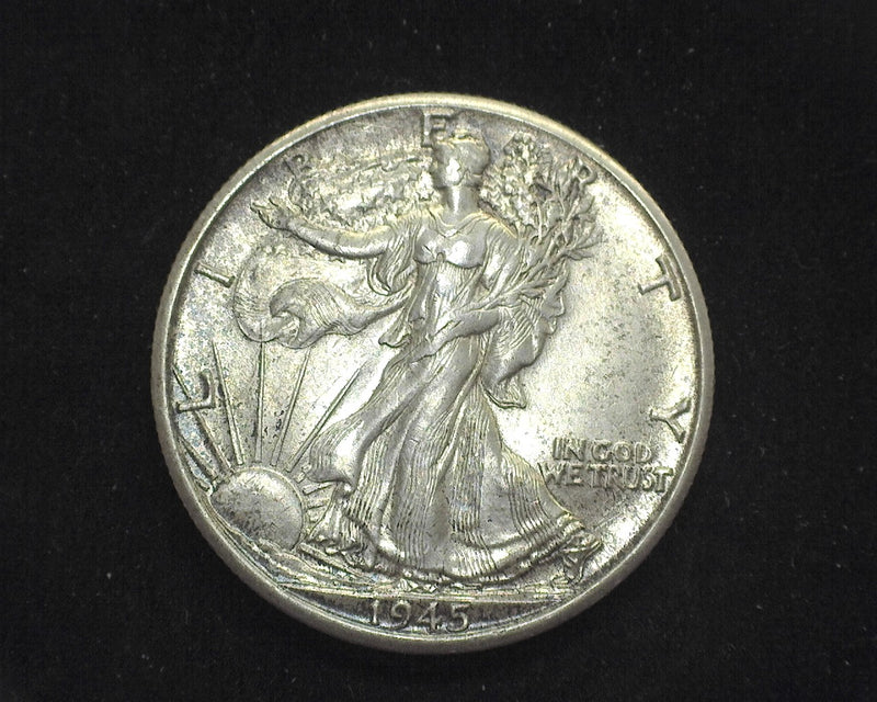 1945 D Liberty Walking Half Dollar BU - US Coin