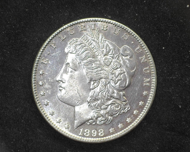 1898 Morgan Dollar Dimple. BU-65 - US Coin